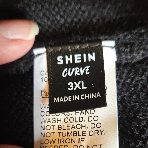 SHEIN Black Curve Cardigan - Picture 4 of 7